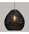 ATMOSPHERA - Luminaire Suspension Noire D 34 cm - vignette