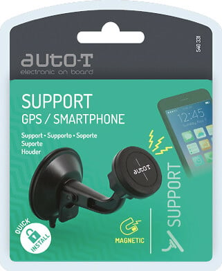 AUTO-T - AUTO-T support magnétique smartphone 360° à ventouse - large