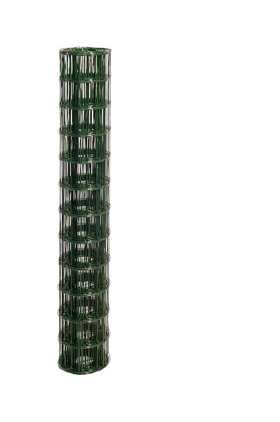 METALLURGICA FRIGERIO SPA - Grillage soudé plastifié M100 - Vert - 1,20x20 m - large