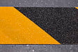 MOTTEZ - Adhésif signalisation jaune et noir - vignette