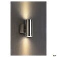 SLV - Applique extérieure SLV ASTINA STEEL, inox, GU10/QPAR51, 2x 35W max, IP44, inox 304 - vignette