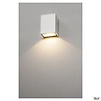 SLV - Applique extérieure SLV QUAD, blanc, avec LED intégrée, 4,6W, 3000K, IP45 - vignette