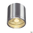SLV - Plafonnier extérieur SLV ROX, alu brossé, GU10/QPAR111, 50W max, IP44 - vignette