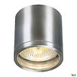 SLV - Plafonnier extérieur SLV ROX, alu brossé, GU10/QPAR111, 50W max, IP44 - vignette