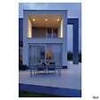 SLV - Plafonnier extérieur SLV ROX, alu brossé, GU10/QPAR111, 50W max, IP44 - vignette