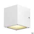 SLV - Applique extérieure SLV SITRA CUB, blanc, GX53/TCR-TSE, 2x 9W max, IP44 - vignette