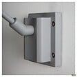SLV - Spot sur tige extérieur SLV MYRA DISPLAY pour éclairage enseigne, courbe, gris, GU10/QPAR51, 50W - vignette
