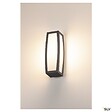 SLV - Applique extérieure SLV MERIDIAN BOX, diffuseur opalescent/anthracite, E27, 25W max, IP54 - vignette