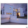 SLV - Applique et plafonnier extérieur SLV BULAN, gris, E14/C35, 60W max, IP46 - vignette