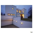SLV - Applique et plafonnier extérieur SLV BULAN, gris, E14/C35, 60W max, IP46 - vignette