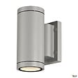 SLV - Applique extérieure SLV MYRA UP/DOWN, gris, GU10/QPAR51, 2x 35W max, IP55 - vignette
