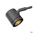 SLV - Spot sur tige extérieur SLV MYRA DISPLAY pour éclairage enseigne, courbe, anthracite, GU10/QPAR51, 50W - vignette