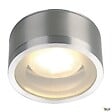 SLV - Plafonnier extérieur SLV ROX, alu brossé, GX53/TCR-TSE, 11W max, IP44 - vignette