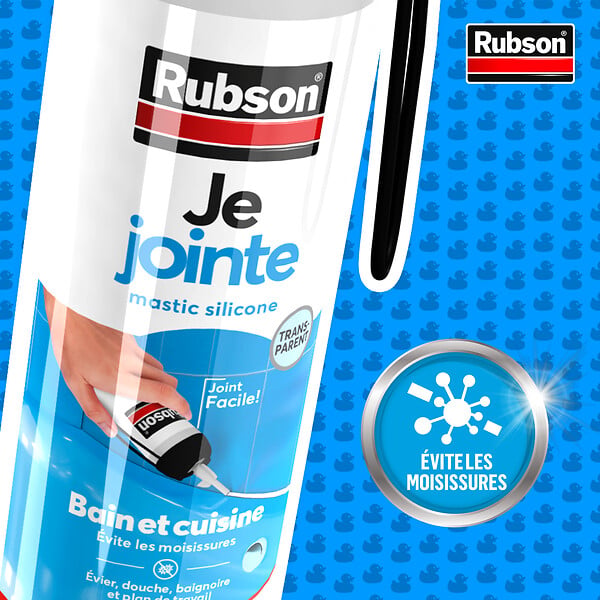RUBSON - RUBSON Mastic Sanitaire Je Jointe Transparent MSP 100ml - large