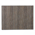 OVIALA - Tapis rectangulaire en polypropylène 120x160 cm noir - Urda - vignette