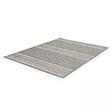 OVIALA - Tapis rectangulaire en polypropylène 200x290 cm gris - Urda - vignette