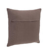 ATMOSPHERA - Coussin déhoussable en Coton Taupe 38 x 38 cm - vignette