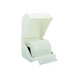MSV - Porte-rouleau papier WC mural ABS Blanc - Fixation murale - vignette