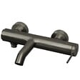 ESSEBAGNO - Luisa mitigeur bain-douche mécanique gris gun métal - vignette