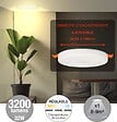 ARLUX - Spot Encastrable Onyx Frameless Ø225 32w 3200lm - Temperature Variable - vignette