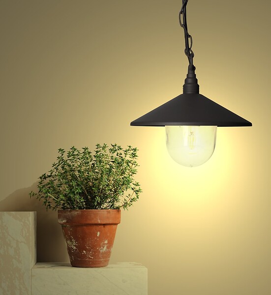 ARLUX - Suspension Exterieur Peak E27/10wmax/anthracite - large