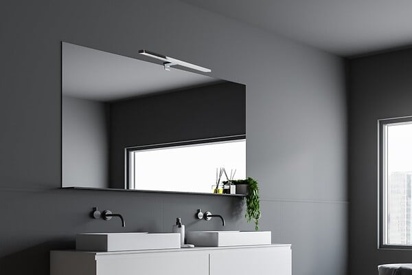 ARLUX - Reglette Salle De Bain Parma 8w 600lm Blanc Neutre - Chrome - large
