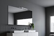 ARLUX - Reglette Salle De Bain Parma 8w 600lm Blanc Neutre - Chrome - vignette