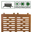 GT GARDEN - Lot de 3 manchons de protection marron pour troncs d'arbre - vignette