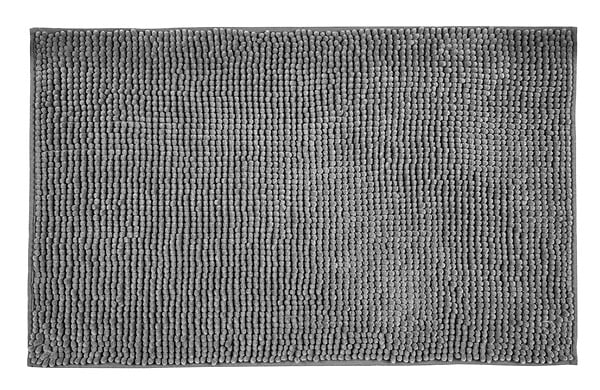 WENKO - Tapis de bain chenille Allstar - Anthracite - 50x80cm - large