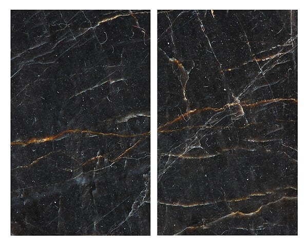 WENKO - Plaques de protection Marble Black - 2P - L.52xl.30cm - large