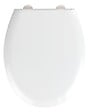 WENKO - Abattant WC ovale - Duroplast - Rieti - Blanc - Easy Close - vignette