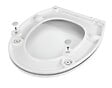 WENKO - Abattant WC ovale - Duroplast - Rieti - Blanc - Easy Close - vignette