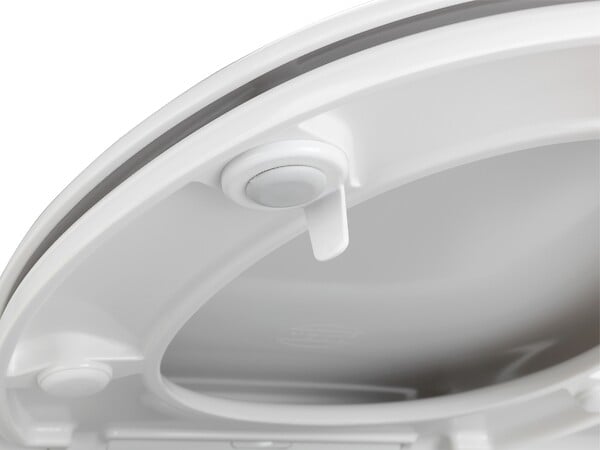 WENKO - Abattant WC ovale - Duroplast - Rieti - Blanc - Easy Close - large