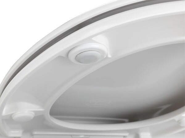WENKO - Abattant WC ovale - Duroplast - Rieti - Blanc - Easy Close - large