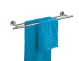 WENKO - Barre porte-serviettes Duo Bosio - Chrome mat - 60x5.5x14cm - vignette