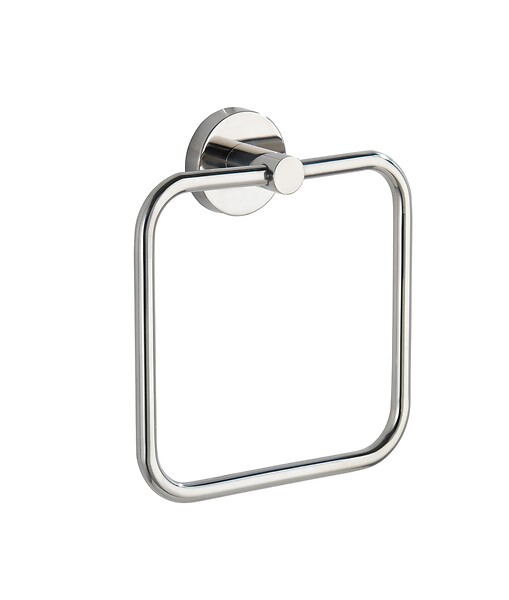 WENKO - Anneau porte-serviette Bosio Shine inox - large