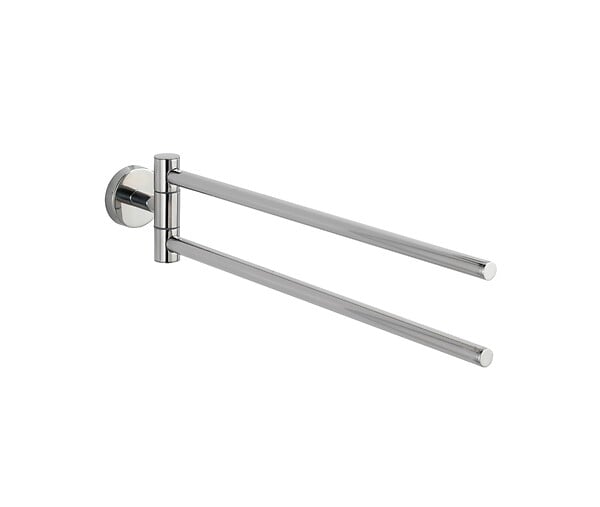 WENKO - Porte-serviettes 2 bras Bosio Shine inox - large
