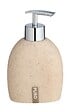 WENKO - Distributeur de savon - Polyrésine - Puro - Beige - 290 ml - vignette