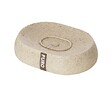 WENKO - Porte-savon ovale Puro en polyrésine Beige - vignette