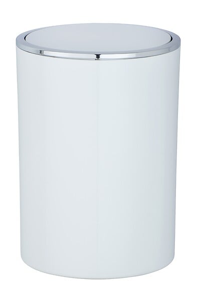 WENKO - Poubelle Inca 5L blanc - large