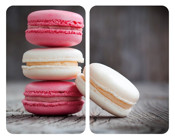WENKO - 2 Plaques de protection Macaron - large