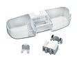 WENKO - Étagère douche - Valet barre douche Premium - Transparent - vignette