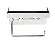 WENKO - Dérouleur papier WC inox 2 en 1 - vignette