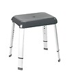 WENKO - Tabouret de douche Secura Premium - Anthracite - 130 kg - vignette