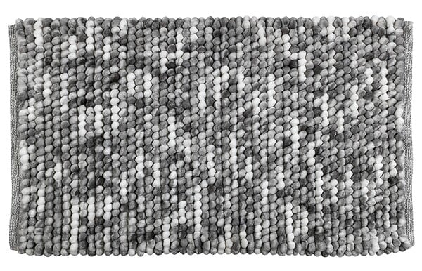 WENKO - Tapis de bain Urdu gris 60x90 cm - large