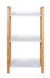 WENKO - Etagère 3 niveaux Finja en bambou - 43x76x36cm - vignette
