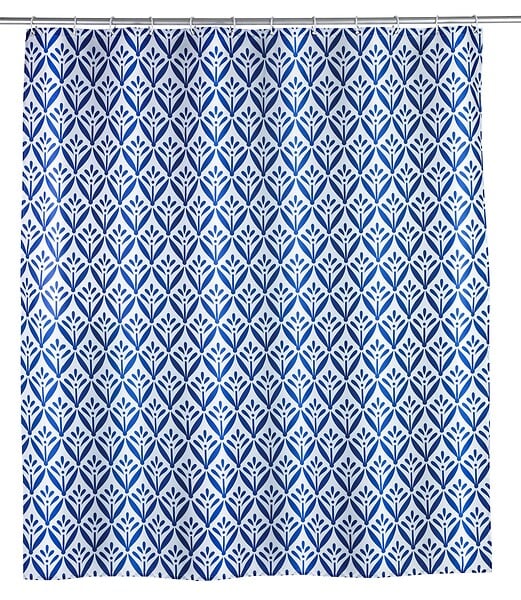 WENKO - Rideau de douche 180x200 Lorca Polyester - large