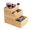 WENKO - Boîte de rangement carrée - Bambou - Terra 15x15x7,5cm - vignette