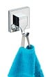 WENKO - Crochet mural ABS Vacuum-Loc Quadro Chrome lot de 2 - vignette