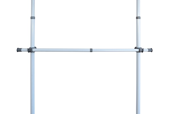 WENKO - Barre à vêtements HERKULES 2 pcs. 75-128cm - large